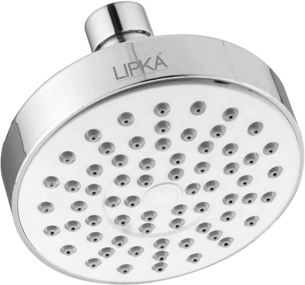 Lipka Celerio ABS Overhead Shower for Bathrooms with Chrome Finish & Silicone Nozzles Shower Head