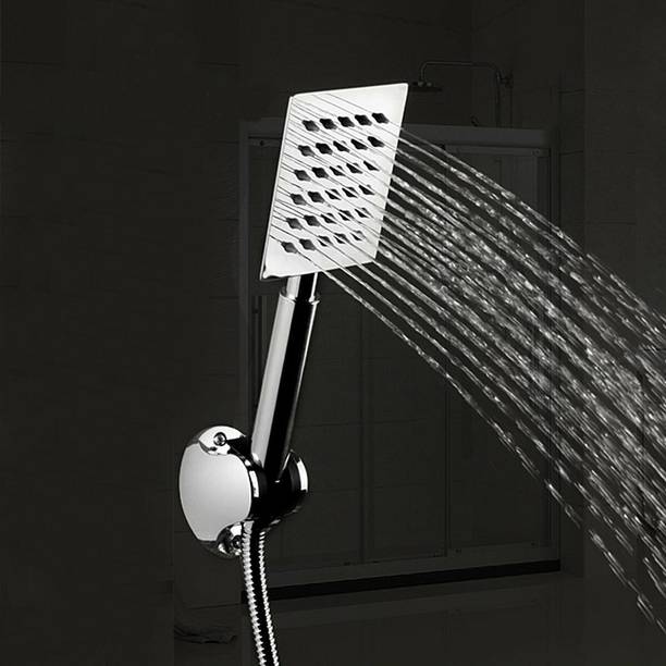 पेस्का R/N Astontm 230mm (9" Long) Ultra Slim 100mmx80mm (4"X3") Rectangular Rain Spray SS Hand Shower Only शावर हैड