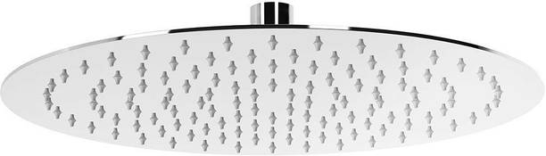 पेस्का R/N SS-304 Grade 8-INCH Ultra Slim Overhead Round Shower with Swivel Joint (Mirror Gloss Chrome Polish) शावर हैड