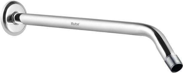 RUHE 24 Inches Half Bend Shower Arm with Wall Flange | Shower Arm for Overhead Shower Shower Head