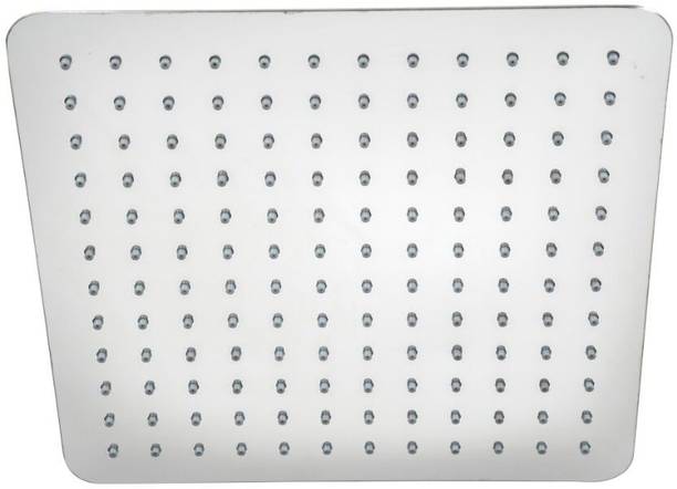 रिवरसॉफ्ट RS88 Rain shower 8 inch x 8 inch without arm (ABS, Chrome) शावर हैड