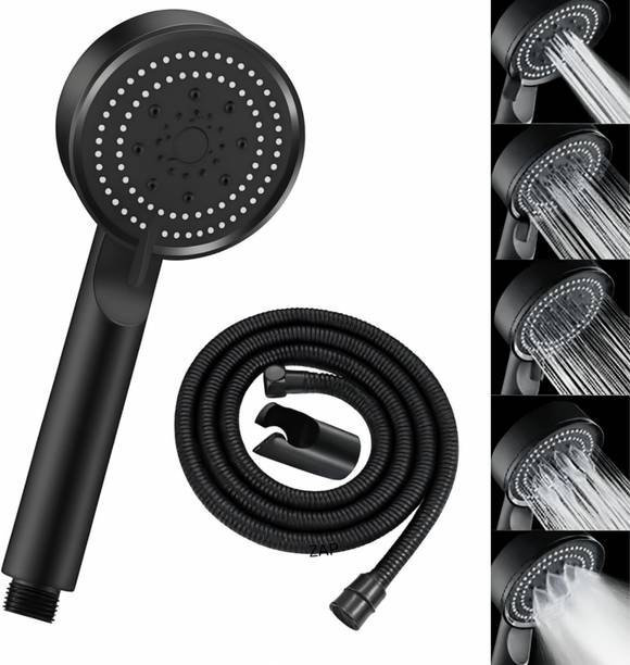 ज़ैप Felix ABS High Pressure Multi Flow MF-2 Hand Shower Set With 1.5 Mtr Tube & Hook शावर हैड