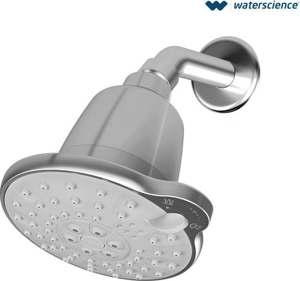 वाटर साइंस Multi Flow Shower filter for Hard Water with 5-inch disc शावर हैड