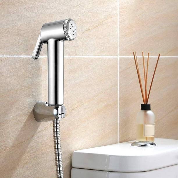 Pawan Choudhary jet shower Health Faucet ABS Body with Wall Hook and 1-Meter Shower Head