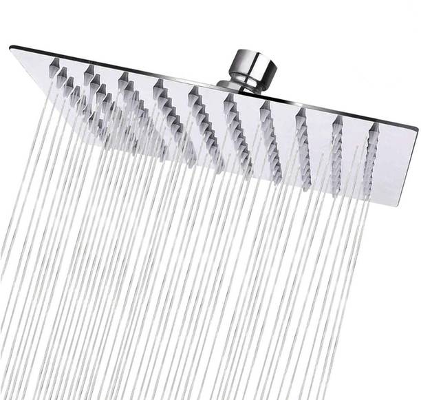 इमाशी Stainless Steel Ultra Slim Shower Head without arm 6x6 inch शावर हैड