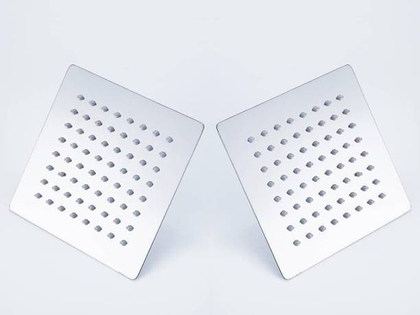KAMAL Rain Shower Ultra Slim Square 6x6 Inch 150mm (Set of 2) (Only Showerhead) Shower Head