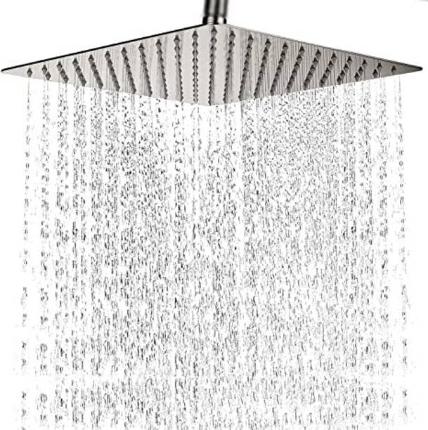 पेस्का Ultra Slim Square Stainless Steel 8x8 Shower Without Arm (Series - Heavy) शावर हैड