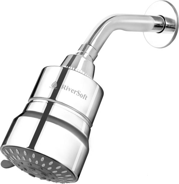 RiverSoft Diva-05 shower filter for hard water with shower arm| 5 Spray Setting Shower Head