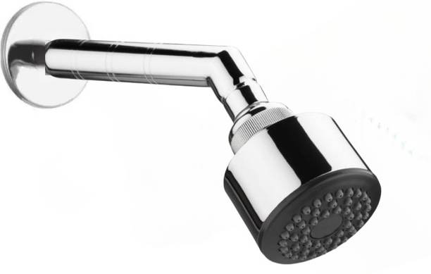 CARNIVAL Round ABS Silicon Nozzle 3" Shower Head With ARM Shower Head