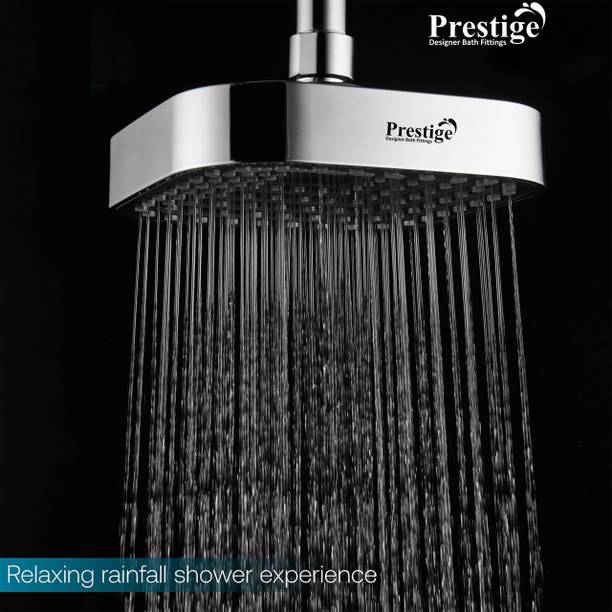 Prestige SmartBuy Stainless Steel 4"x4" Ultra Slim with 9inch square arm Shower Head