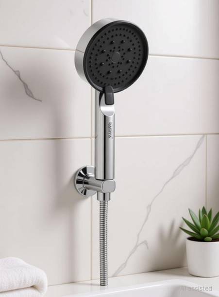 Ramya Luxury Series 5 Gear Multi Adjustable Rain Spray Shower With 1.5MTR Tube Hook Shower Head