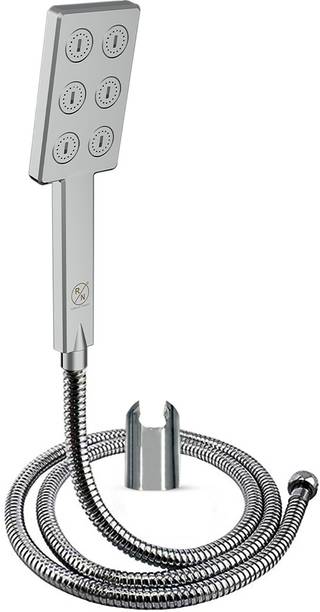 RN ABS with 1.5 m. FlexibleTube | Rain Spray Single Flow_6961 शावर हैड