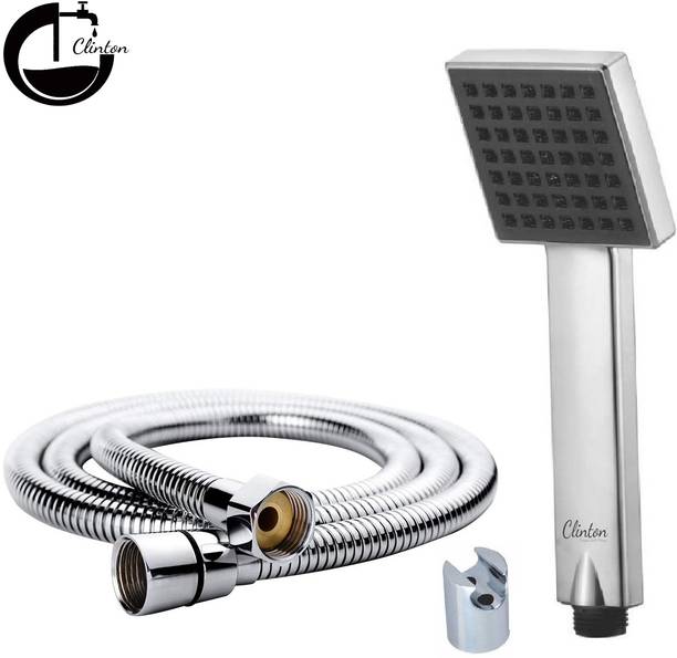 क्लिंटन (HS2105) Telephonic High Pressure Handheld Shower With 1.5 Mtr ss tube and hook शावर हैड