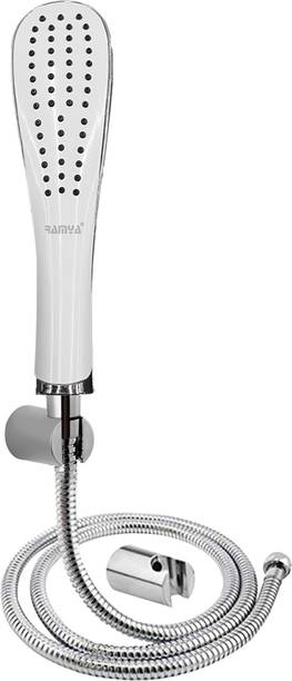 रम्या Fish B02 ABS Hand Shower With SS Tube 1.5MTR And Hook शावर हैड