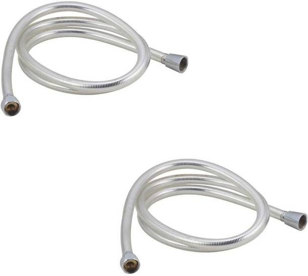 कमल Flexible Shower Tube (PVC) 1.5 Mtr (Set of 2) शावर हैड