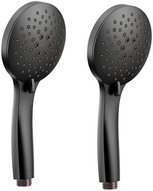 Parryware hand shower 3 - Modes, matt black with Hose & clutch set of 2 pic 154 Shower Head