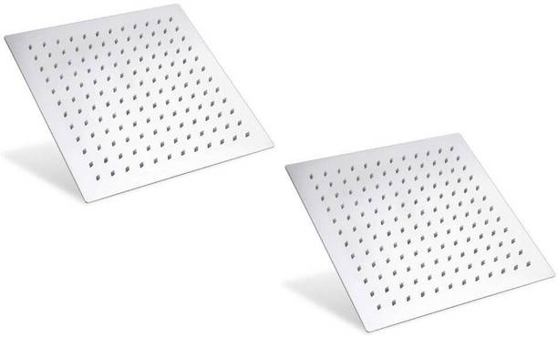 KAMAL Rain Shower Ultra Slim Square 8x8 Inch 200mm (Set of 2) (Only Showerhead) Shower Head