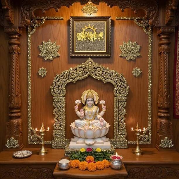 Multiagate Pyrite Dust Frame With Vastu Seven Running Horses with Sun Decorative Showpiece  -  17 cm