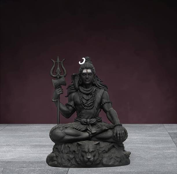 Radhe Radhe creation SHIVA005 Decorative Showpiece  -  9 cm