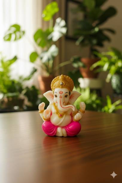 WearCraftJPR 1101 Ganesh Ji Statue Decorative Showpiece  -  7 cm