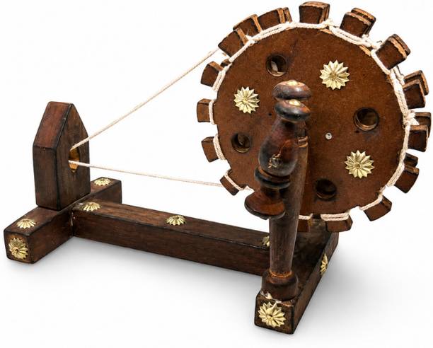 shree divya Gandhi Charkha Heritage Decor Decorative Showpiece  -  20.3 cm