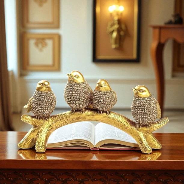 Mind Circus Birds Home Decor Decorative Showpiece  -  10 cm