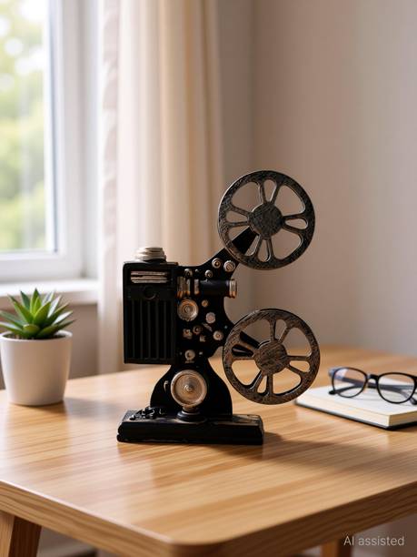 anil job works Retro Old-Fashioned Projector Decorative Showpiece  -  14 cm