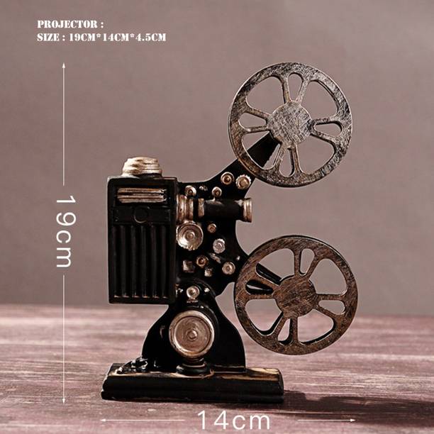 anil job works Retro Old-Fashioned Projector Decorative Showpiece  -  14 cm