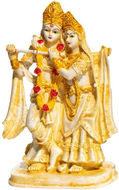 Artrivia Radha Krishna Statue Lord Kanha, Gopala Idol for Home, Office & Temple Décor डेकोरेटिव शोपीस  -  20 cm