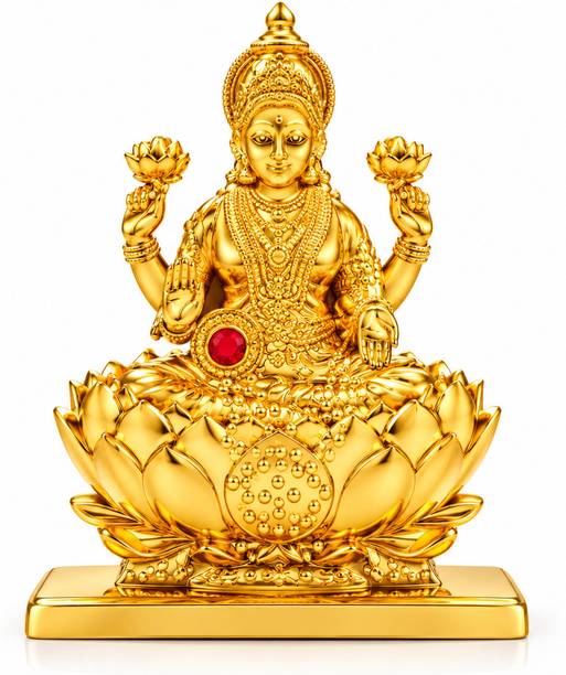 Nalam Lakshmi Statue | Goddess Lakshmi Idol | Traditional Hindu God Statue Decorative Showpiece  -  6 cm