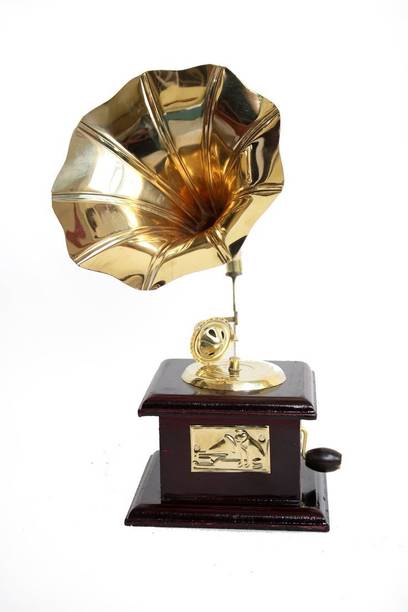 SM Enterprises gramophone dummy Decorative Showpiece  -  23 cm