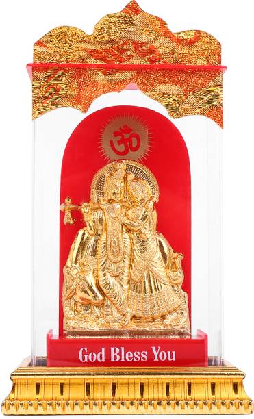 Awesome Craft Krishna Idol Statue Arcylic Handicraft Gopal Murti Decorative Showpiece  -  16 cm