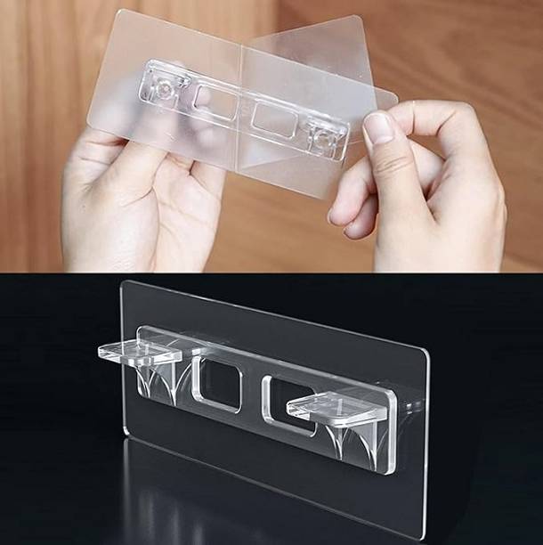 STEFFAN Closet Shelves Self-Adhesive Clips for Kitchen, Furniture pack of -2 Decorative Showpiece  -  2 cm