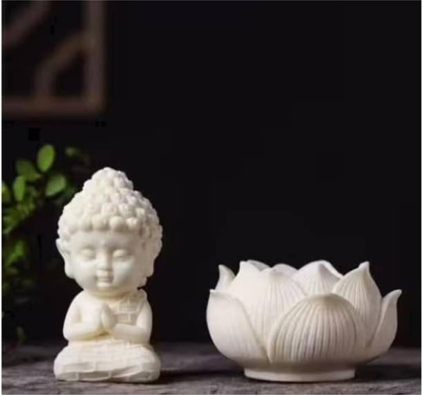 SwastikDecor Baby Monk Decorative Showpiece  -  12 cm