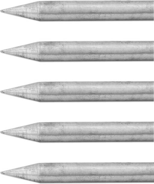 vastu vardan Vastu Iron Conical Kilak for Vastu Shastra Remedy { 4-Inch, Set-5 } Decorative Showpiece  -  10 cm