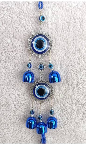 Arun 5 bell double evil eye डेकोरेटिव शोपीस  -  38 cm