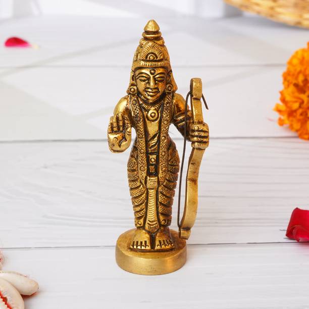 Shreeyash Shreeyaash Ram Standing: A Divine Addition to Your Home Decor Decorative Showpiece  -  8.3 cm