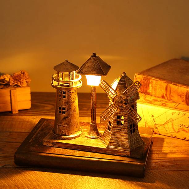 Spiaty Windmill Lighthouse Decorative Showpiece  -  14 cm