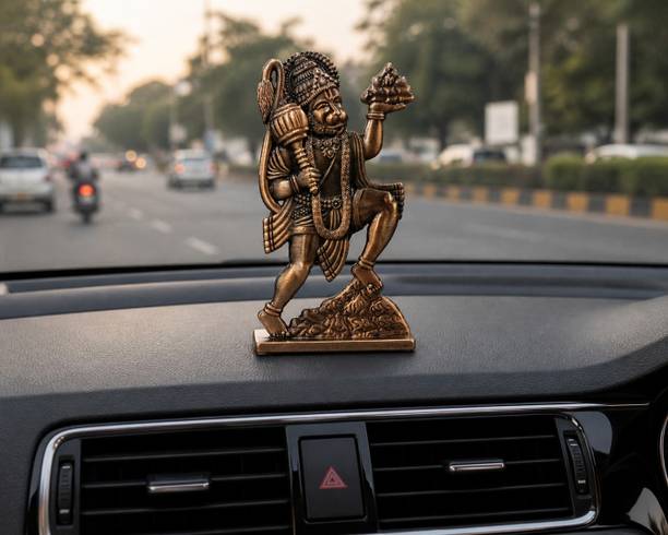 Maaword Zen Aura Dashboard Idol for Car Interior Stylish Spiritual Decorative Figurine Decorative Showpiece  -  10 cm