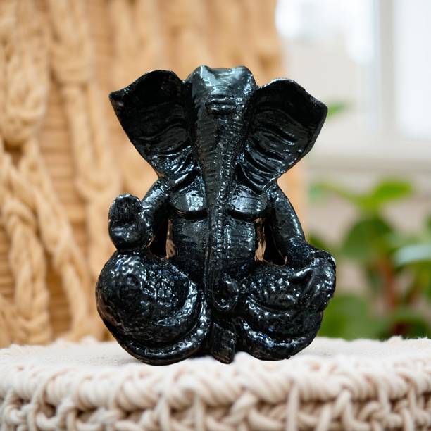 swaroopa Ganesh murti Showpiece Decorative Showpiece  -  9 cm