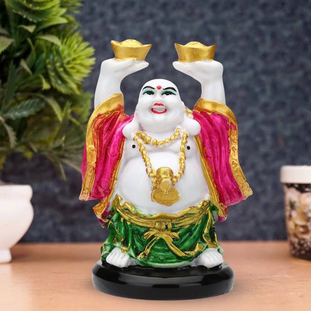 Flipkart Perfect Homes Blessing Laughing Buddha | Statue of Laughing Buddha| |Marble Finish|Statue for Home Decor| Hand Made Buddha| Buddha idol for home| Buddha Statue| Corner Showpiece for Drawing Room| Big Showpiece for living room|Idol of God| You must like it go for it, see the reviews Decorative Showpiece  -  17 cm