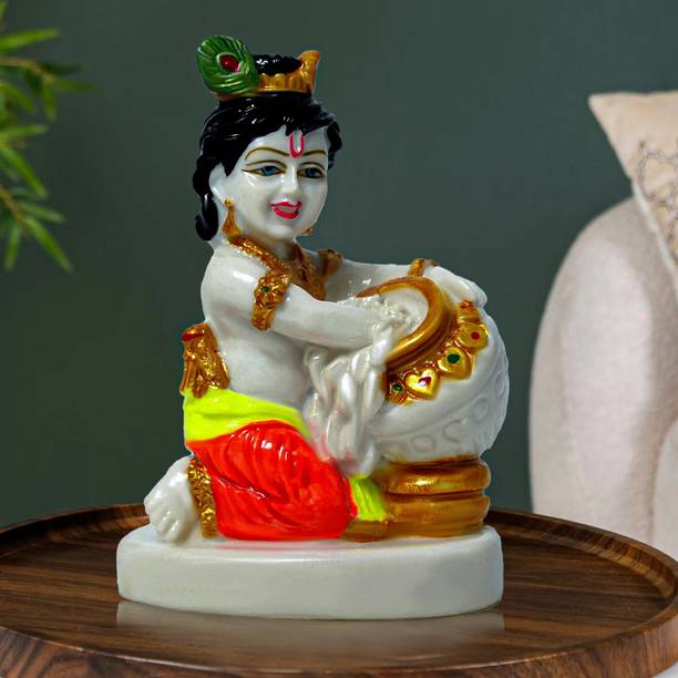 Sudaya Idol God Bal Krishna Bal Gopal ,idol,murti,Heme Decore,staue Decorative Showpiece  -  4.5 cm