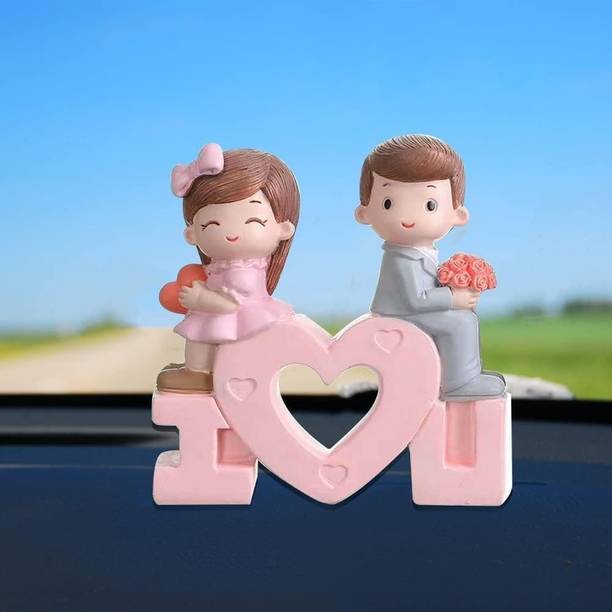 Shashi Arts Girlfriend/Valentine Gift for Boyfriend Decorative Showpiece  -  7.6 cm