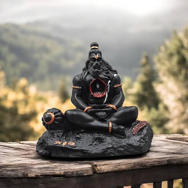 BUY N RELAX Hanuman Idol with Ram Lalla in Heart - Perfect for Car Dashboard, Pooja Decorative Showpiece  -  8 cm