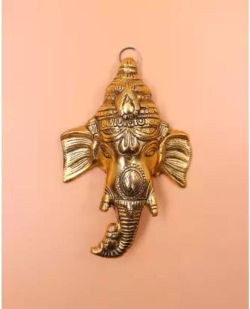 Rati Decor wall hanging Ganesh Ji Statue| Religious Idol For Home Decor Decorative Showpiece  -  18 cm