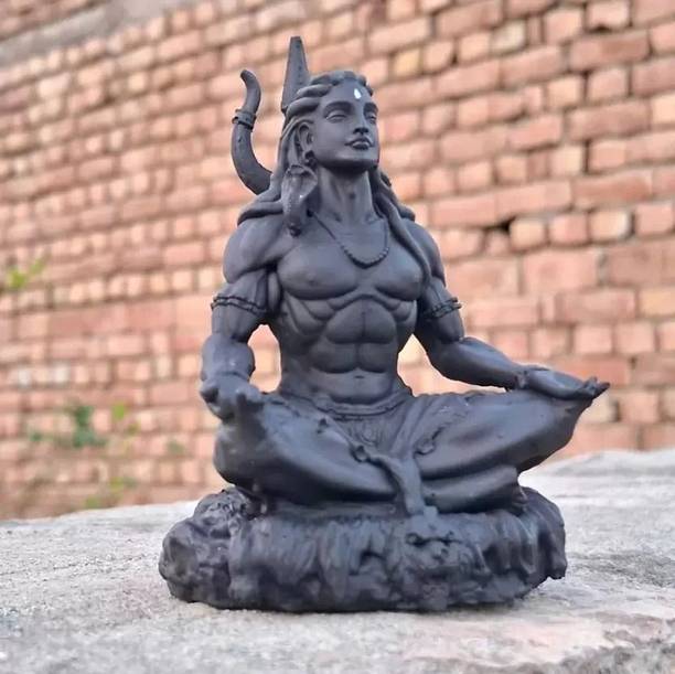 SBBCO Divine Magnet Shiva/Shivling Shiva Idol for Home Temple and Office Decor Decorative Showpiece  -  9.77 cm