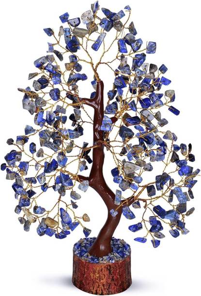 Multiagate Lapis Lazuli - Crystal Tree of Life - Gemstone Money Tree - Holistic Gifts Decorative Showpiece  -  25 cm