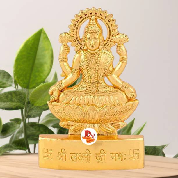 DARIDRA BHANJAN Laxmi Devi Idol Statue Figurine Sculpture Maa Lakshmi Decorative Showpiece  -  11 cm