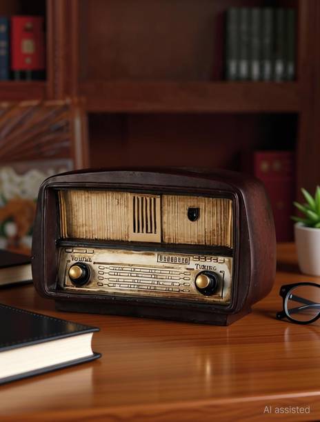 Spiaty Retro Redio Decorative Showpiece  -  11 cm