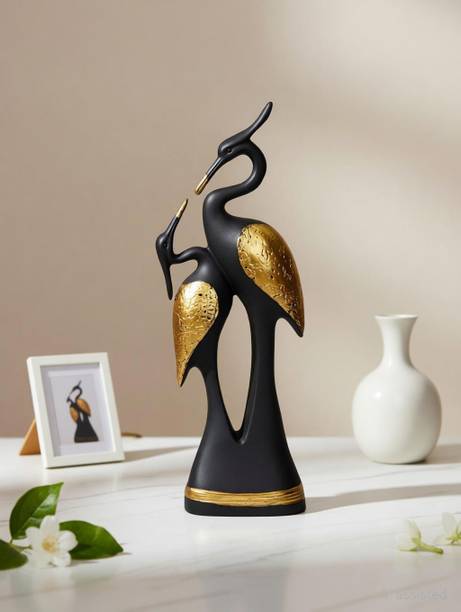 BECKON VENTURE Pair of Duck Kissing Showpiece for home decor| Duck showpiece for gifts And home|Home décor showpieces|decoration items for house|handicraft home decor|showpiece figurine |table decorat